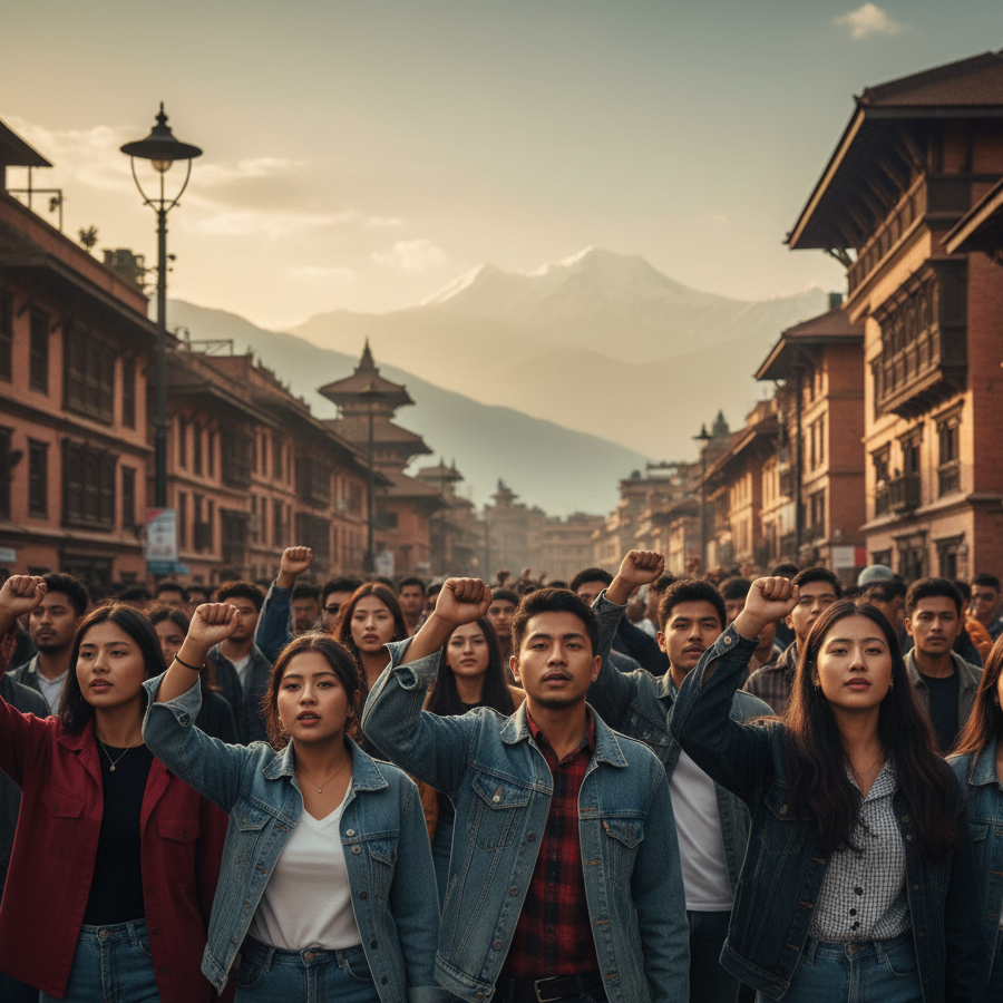 नेपाली युवाको आन्दोलन: सामाजिक न्याय र सुशासनको माग जोडदार